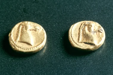 Dinheiro, Kerkouane, Tunísia, século III aC