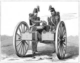 Metralhadora Montigny, 1870