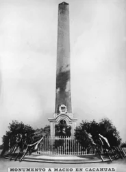 Monumento a Antonio Maceo, 1899, 1920