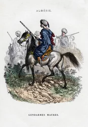 Guardas mouriscos, exército francês na Argélia