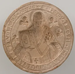 Molde para selo, séc. XVII-XVIII.