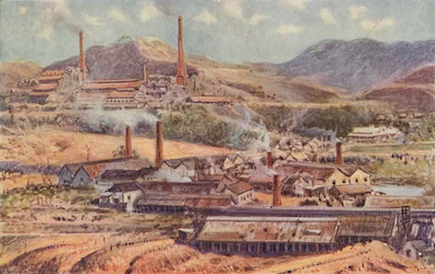 Minas de Mount Morgan, Queensland, 1923.
