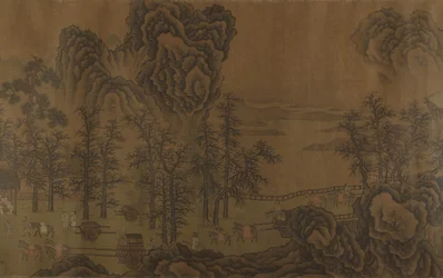 Cenário de montanha.