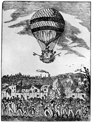 Subida do Sr. Sadlers com o Capitão Paget, 12 de agosto de 1781, 1910