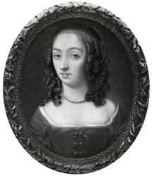 Sra. Claypole Elizabeth Cromwell, segunda filha de Oliver Cromwell, século XVII, 1899.