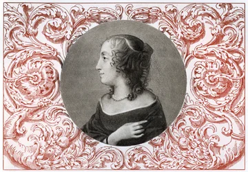 Sra. Claypole Elizabeth Cromwell, segunda filha de Oliver Cromwell, século XVII, 1899.