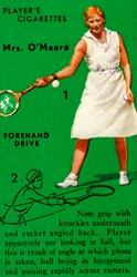 Senhora OMeara - Forehand Drive, c1935.