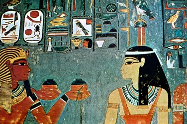 Mural dos túmulos dos nobres, Tebas, Luxor, Egito