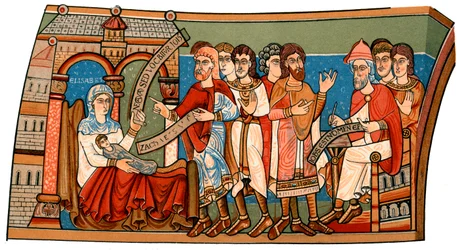Atribuição do nome a São João Batista, século XII, 1892