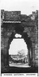 Nandod Gateway, Dhabhoi, Índia, c1925