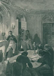 Napoleão ditando aos seus secretários, 1896