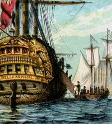 Napoleão no Bellerophon, 1815 c1850s