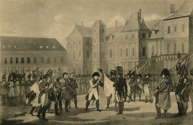 Napoleão Partida de Fontainebleau, 20 de abril de 1814, 1921.