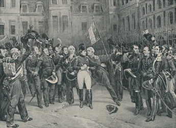 Adeus à Guarda Imperial em Fontainebleau, 20 de abril de 1814, 1896