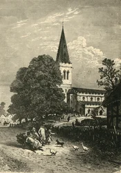 Igreja Naseby, 1898.