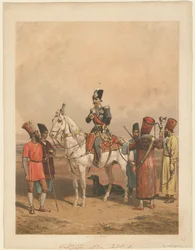 Nasser al-Din Shah Qajar 1831-1896, Shahanshah da Pérsia, c. 1850