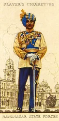Forças estaduais de Nawanagar, 1936.