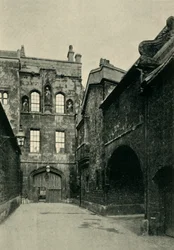Porta e pista novas da faculdade, 1902.