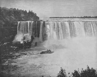 Cataratas do Niágara, c1897.