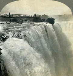 Niágara! Maravilha deste mundo ocidental ... Cataratas do Niágara. NY, EUA, 1897.
