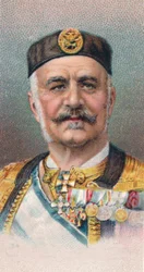 Nicolau I 1841-1921, rei do Montenegro, 1917