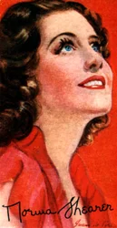 Norma Shearer, 1902-1983, atriz canadense vencedora do Oscar, século 20