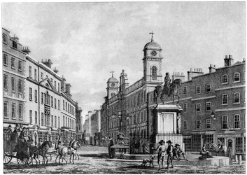Northumberland House, Charing Cross, século XVIII, 1908