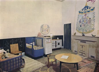 Berçário Criado por Esmé Gordon, ARIBA, ARIAS, c1945