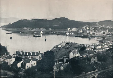 Oban - a cidade e a baía, 1895