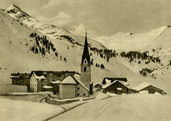 Obergurgl, Tirol, Áustria, c1935.