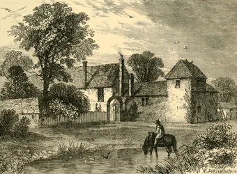 Fazenda velha do giz em 1730, c1876.