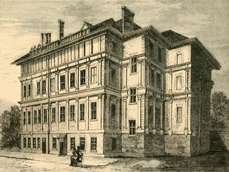 Casa velha de Craven, 1800, 1881.