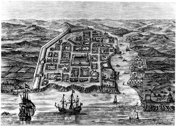 Cidade velha de Santo Domingo, 1873