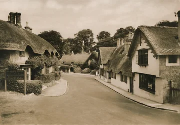 Vila velha, Shanklin, IW, c1920.