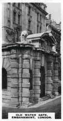 Portão de água velho, aterro, Londres, c1920s
