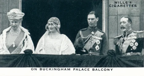 Na varanda do Palácio de Buckingham, 1923 1937