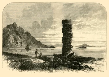 Na costa de Samos, 1890.