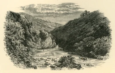 No dardo, salto dos amantes, c1890.