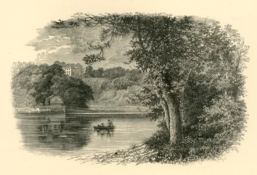 No dardo, c1890.