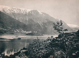 No fiorde de Hardanger, 1914.
