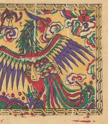 Cento e trinta e cinco xilogravuras incluindo imagens de Ano Novo nianh..., século XIX-XX.