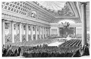 Abertura das propriedades gerais, Versalhes, 1789, 1885
