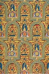 Ornamentos em painéis, Salão dos Embaixadores, 1907.