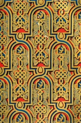 Ornamentos em painéis, Salão dos Embaixadores, 1907.