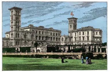 Casa de Osborne, Ilha de Wight, 1900