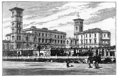 Casa de Osborne, Ilha de Wight, 1900