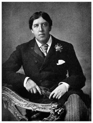 Oscar Wilde, dramaturgo e humorista nascido na Irlanda, c1891 1956