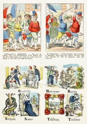 Página 7 - jogos infantis: exercício militar, assalto - Alfabeto - Entretenimento infantil - Imagerie d