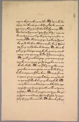 Página do Ramayana, de 1800.