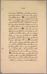 Página do Ramayana, de 1800.
